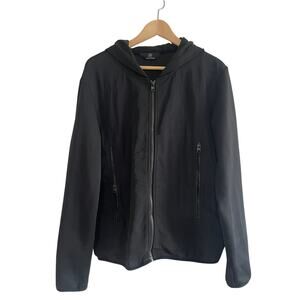 Aether Morgan technical hoodie black size med